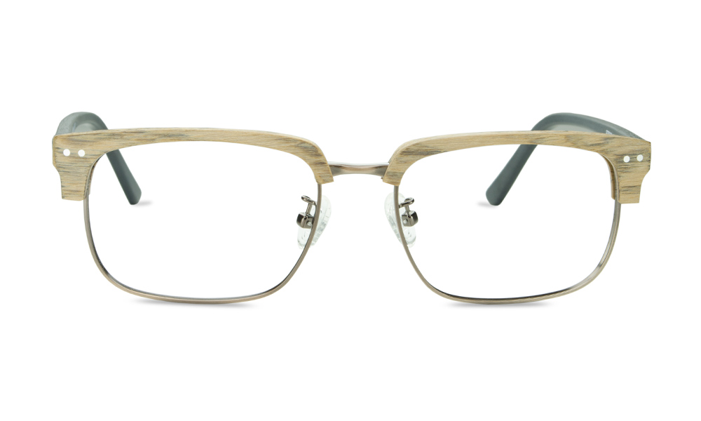 Cutting-edge Square Brown Full Rim Eyeglasses