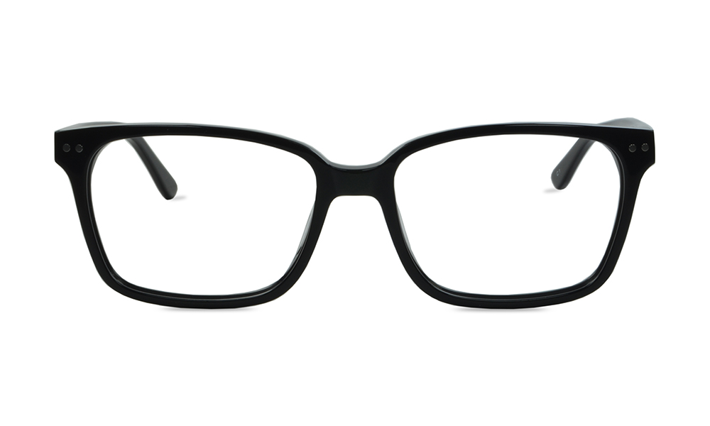 Street Square Black Full Rim Eyeglasses