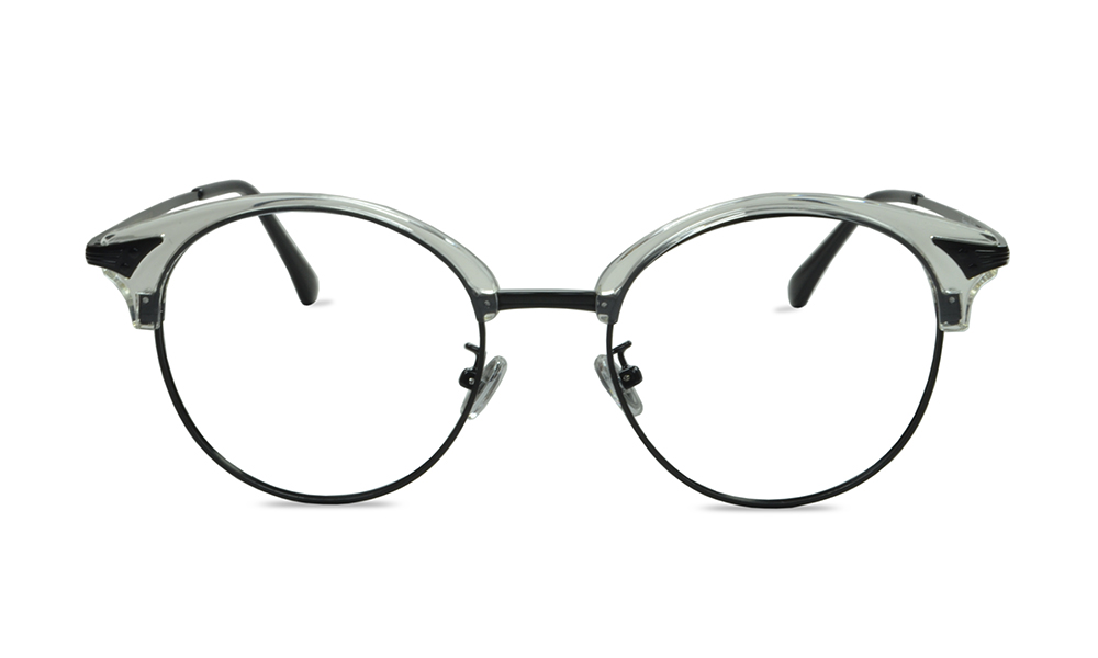 Scylla Round Clear Full Rim Eyeglasses