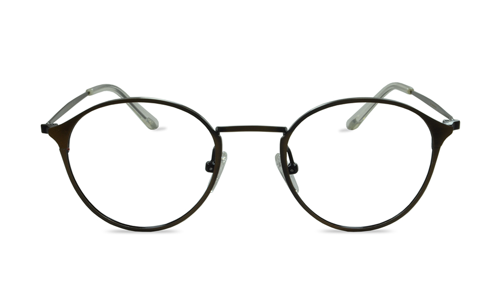 Spago Round Copper Full Rim Eyeglasses