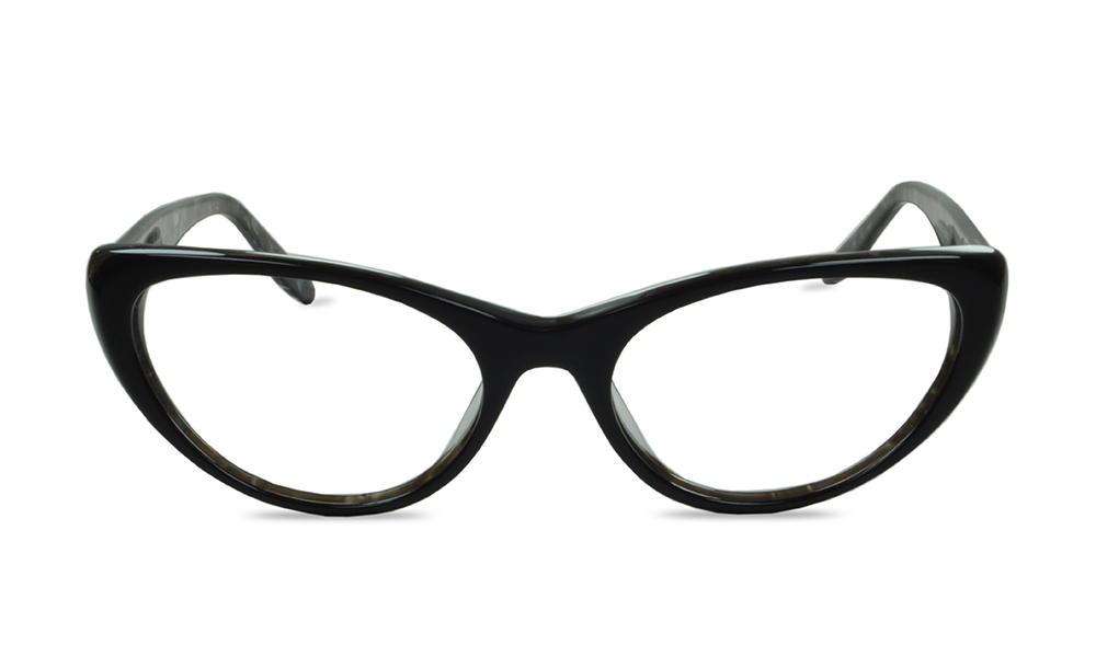 Twinkie Cat Eye Black Full Rim Eyeglasses