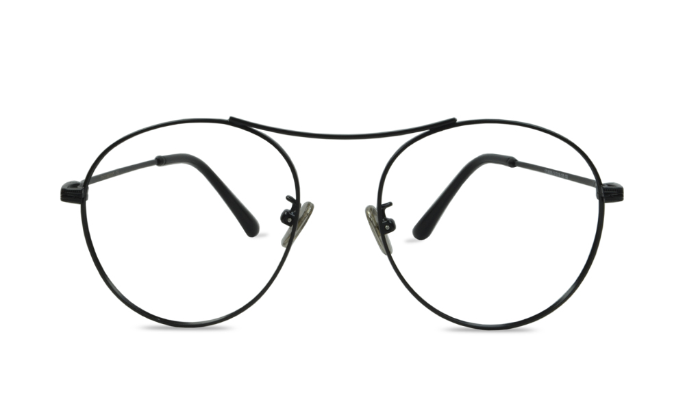 Elliott Aviator Black Full Rim Eyeglasses