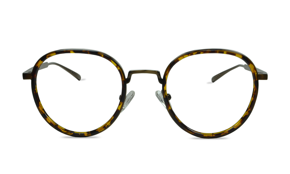 Beige Eyeglasses Frame