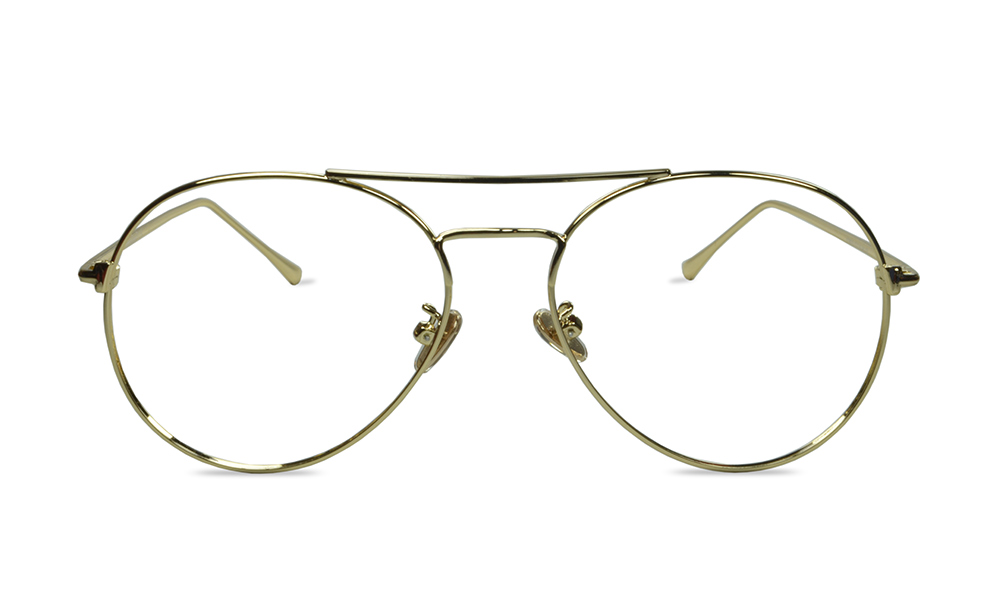 Murphy Aviator Gold Full Rim Eyeglasses