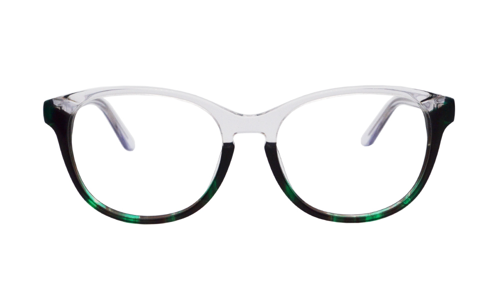 Earthshine Wayfarer Clear Full Rim Eyeglasses