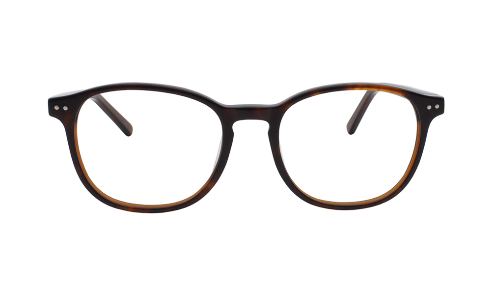 Madison Wayfarer Brown Full Rim Eyeglasses