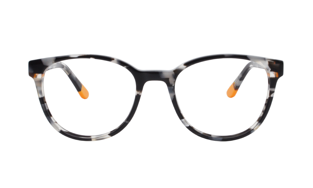 Oreo Wayfarer Abstract Full Rim Eyeglasses