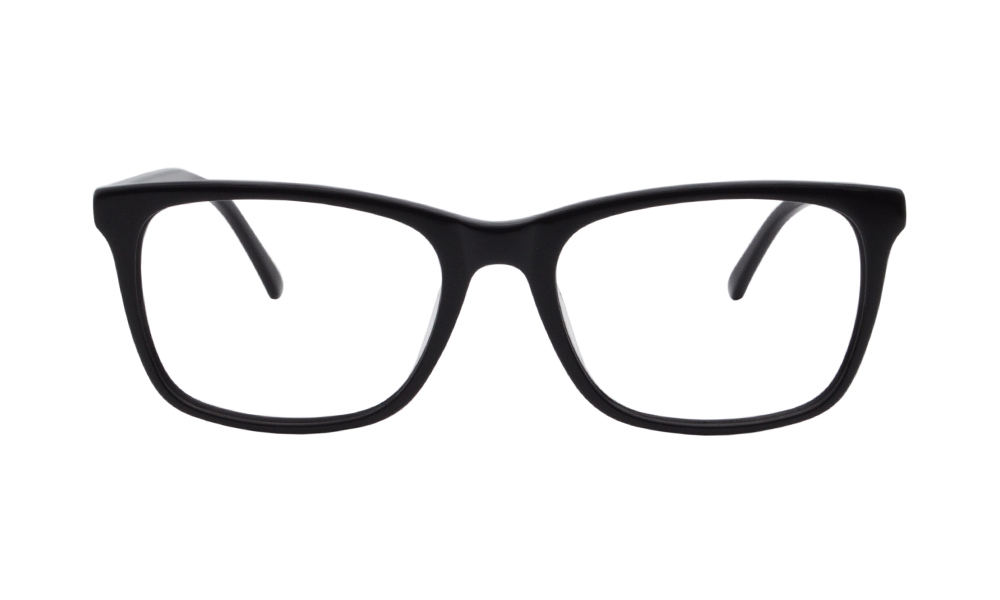 Cobalt Square Black Full Rim Eyeglasses