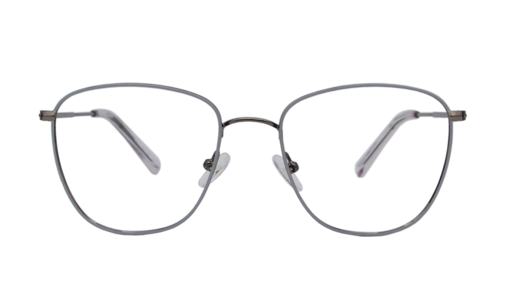 Paxton Square White Full Rim Eyeglasses