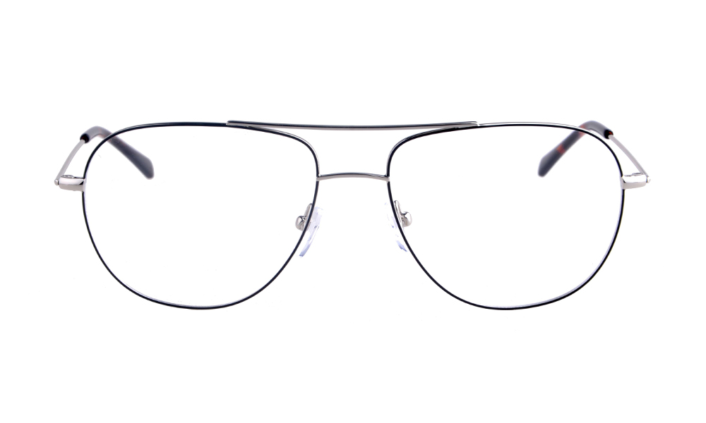 Afton Aviator Black Full Rim Eyeglasses