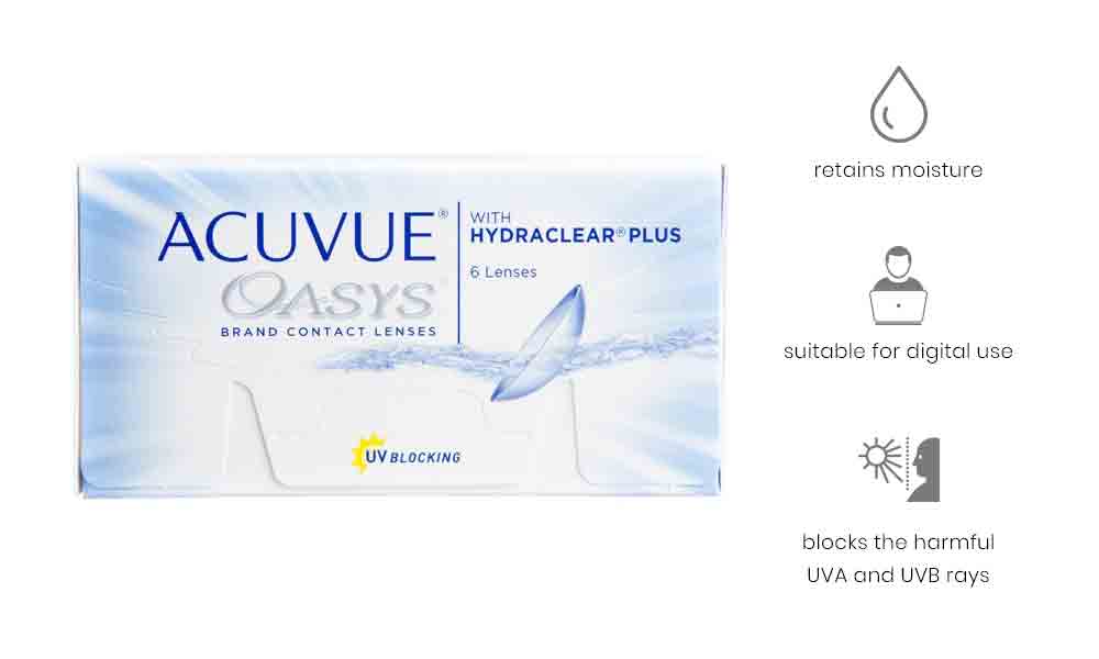 Acuvue Oasys Weekly 6 Lenses Box    Contactlenses