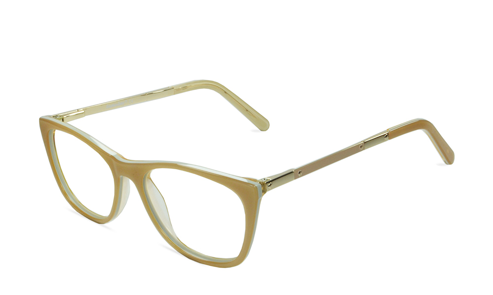 Naunet Square Brown Full Rim Eyeglasses