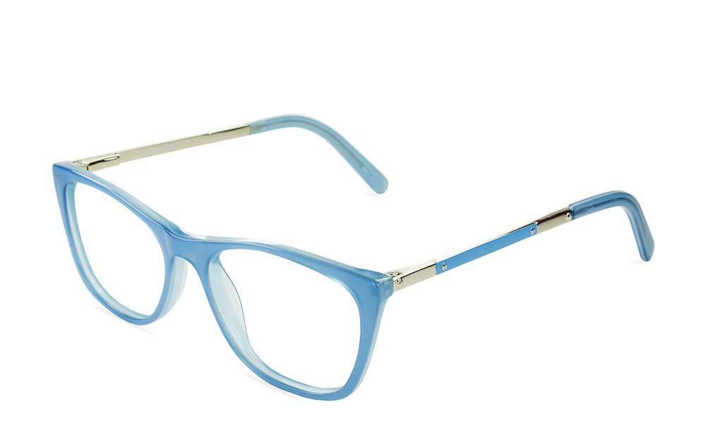 Naunet Square Blue Full Rim Eyeglasses