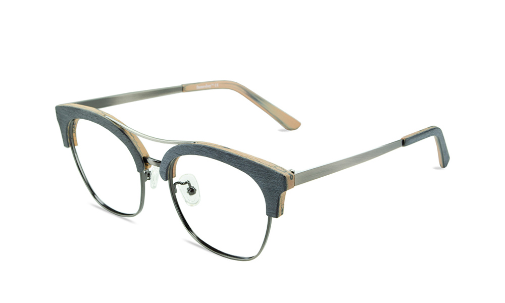 Fansta Square Black Full Rim Eyeglasses