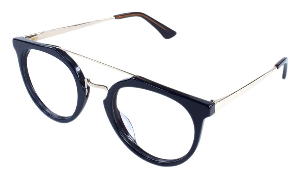 Squeakey Aviator Black Full Rim Eyeglasses