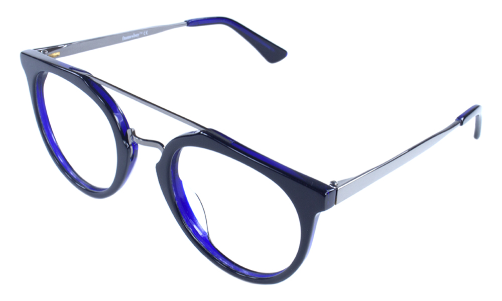 Squeakey Aviator Black Full Rim Eyeglasses