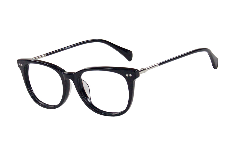 Astral Square Black Full Rim Eyeglasses