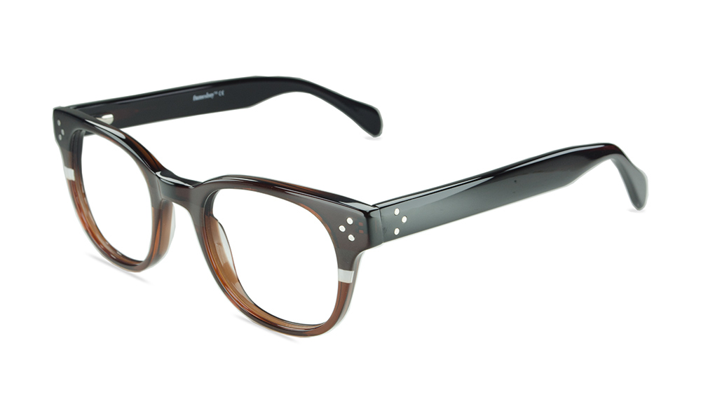 Glorious Horn Dual Tone Full Rim Eyeglasses