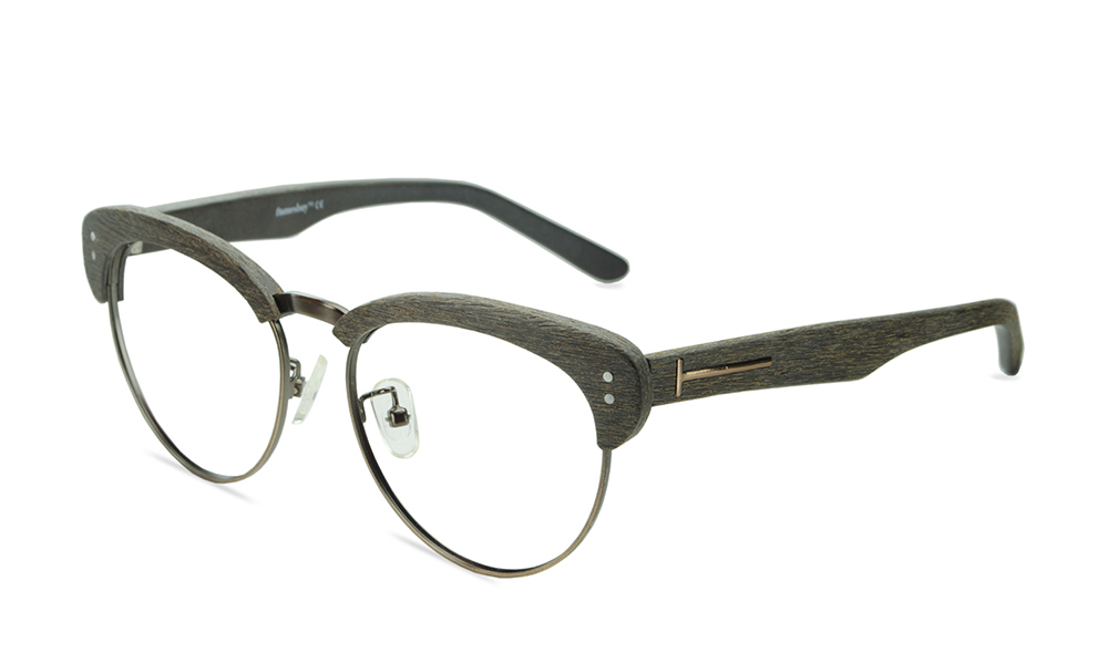 Beckon Horn Coffee Full Rim Eyeglasses