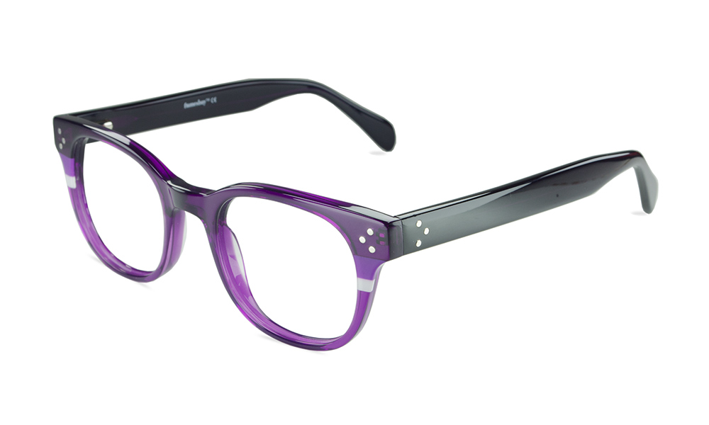 Glorious Horn Dual Tone Full Rim Eyeglasses