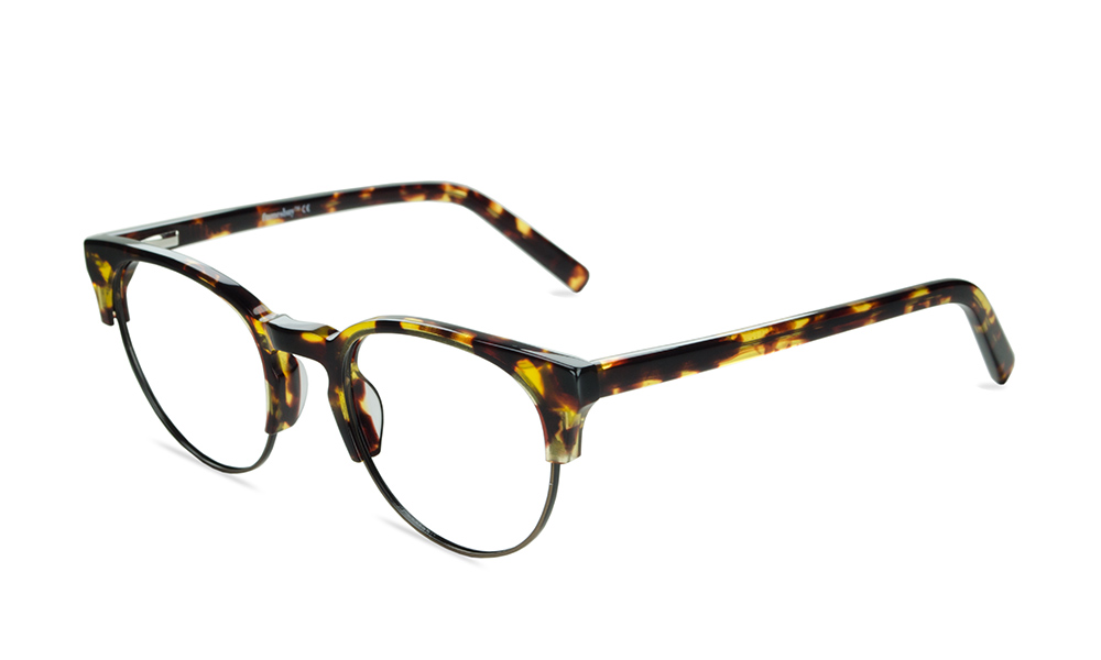 Trade Horn Tortoise Full Rim Eyeglasses