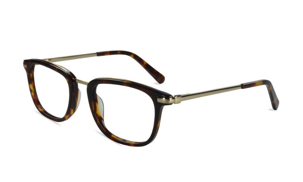 Zion Square Tortoise Full Rim Eyeglasses