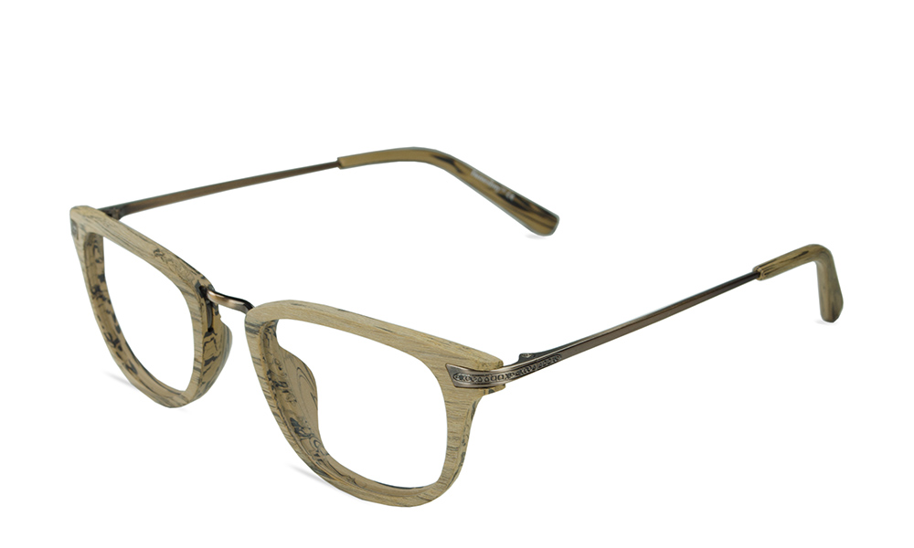 Dessert Rectangle Brown Full Rim Eyeglasses