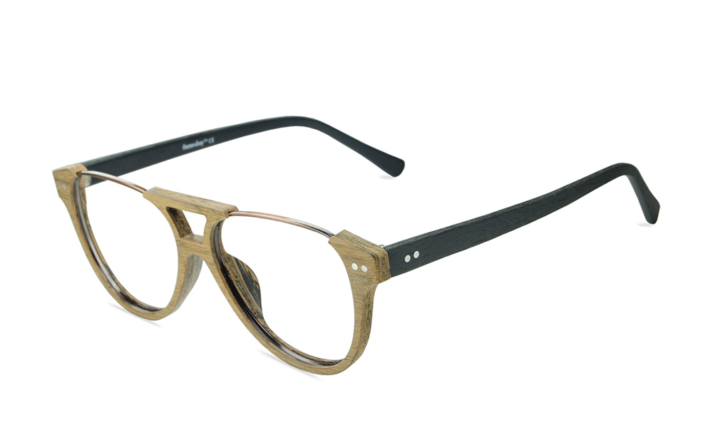 Limelight Aviator Brown Full Rim Eyeglasses