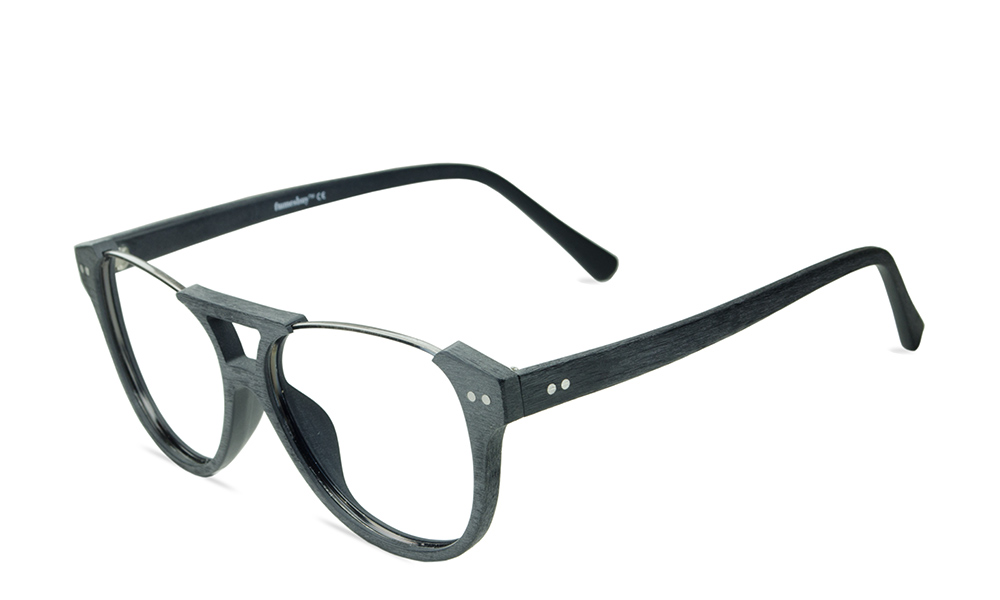 Limelight Aviator Black Full Rim Eyeglasses