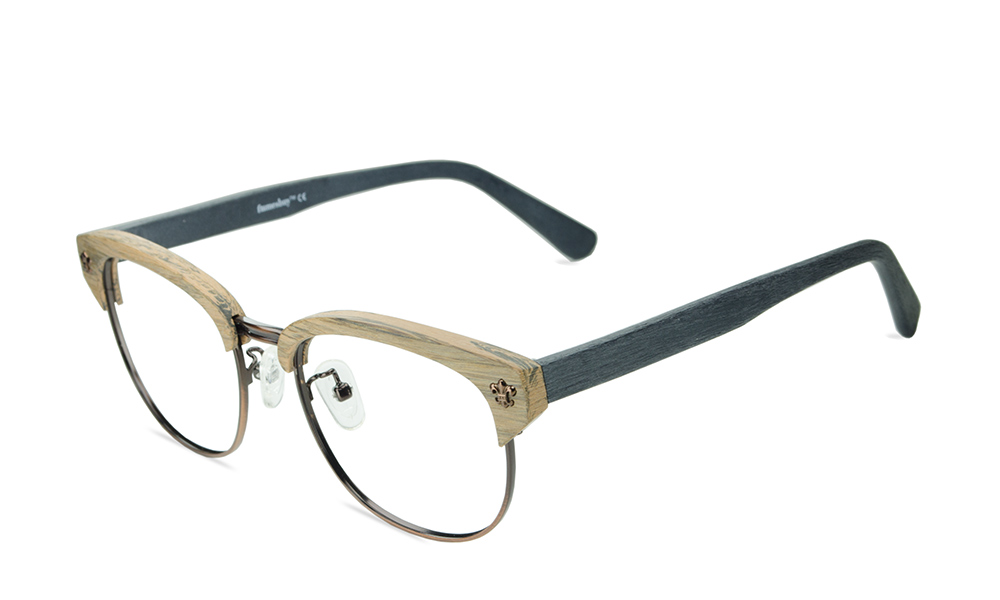 Paladin Horn Brown Full Rim Eyeglasses