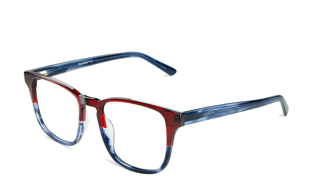 Renato Square Dual Tone Full Rim Eyeglasses