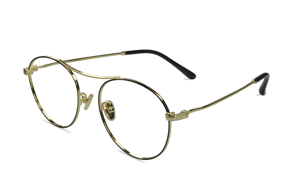 Elliott Aviator Black Full Rim Eyeglasses