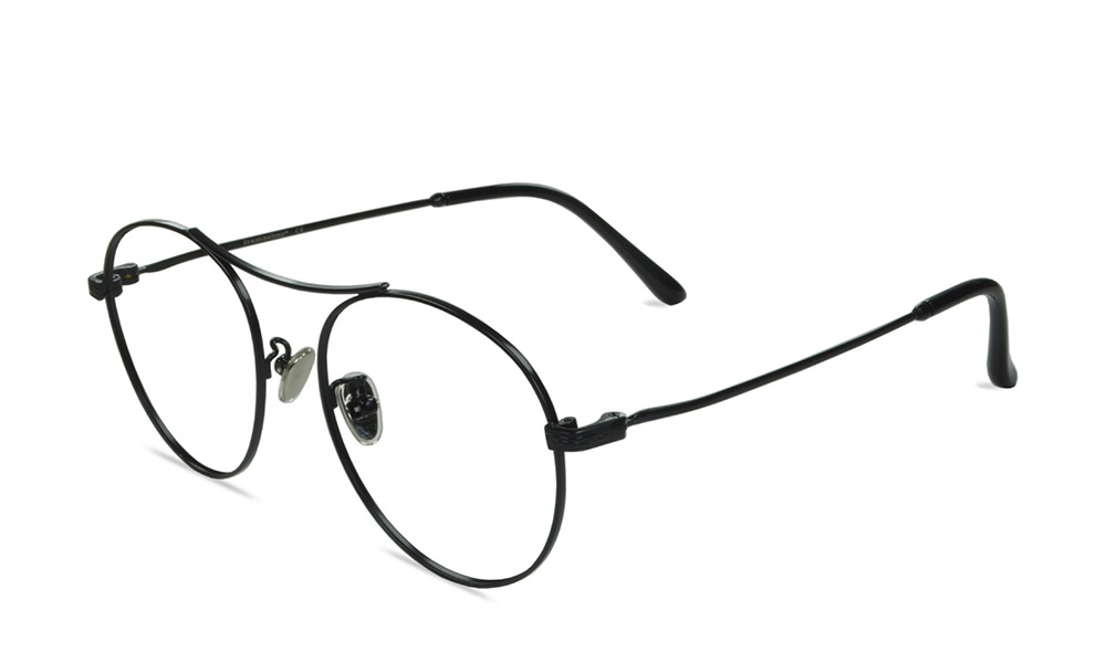 Elliott Aviator Black Full Rim Eyeglasses