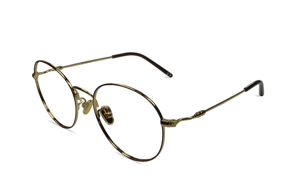 Monroe Round Brown Full Rim Eyeglasses