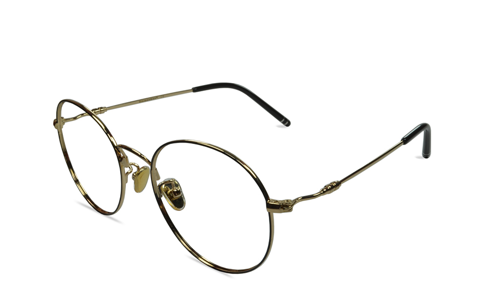 Monroe Round Black Full Rim Eyeglasses