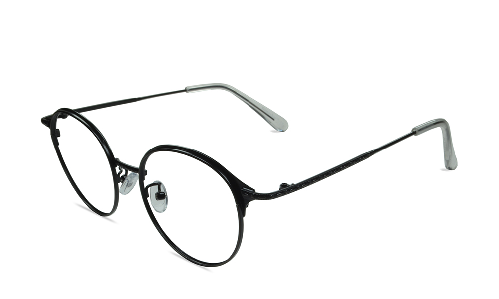 Ryder Round Brown Full Rim Eyeglasses