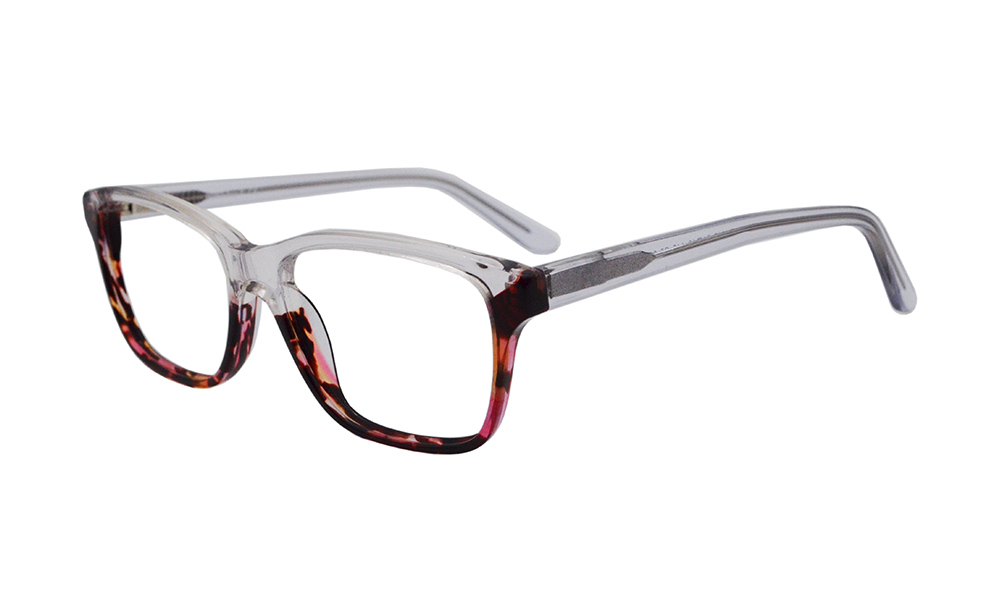 Canopus Wayfarer Clear Full Rim Eyeglasses