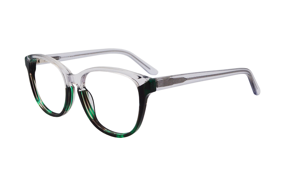 Earthshine Wayfarer Clear Full Rim Eyeglasses