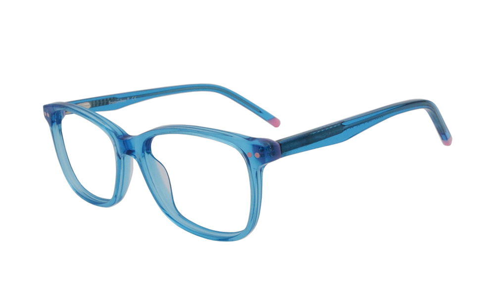 Snow Wayfarer Clear Full Rim Eyeglasses