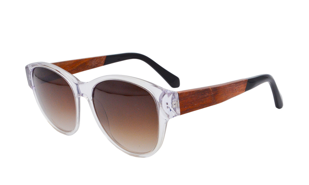 Utopian Wayfarer Clear Full Rim Sunglasses