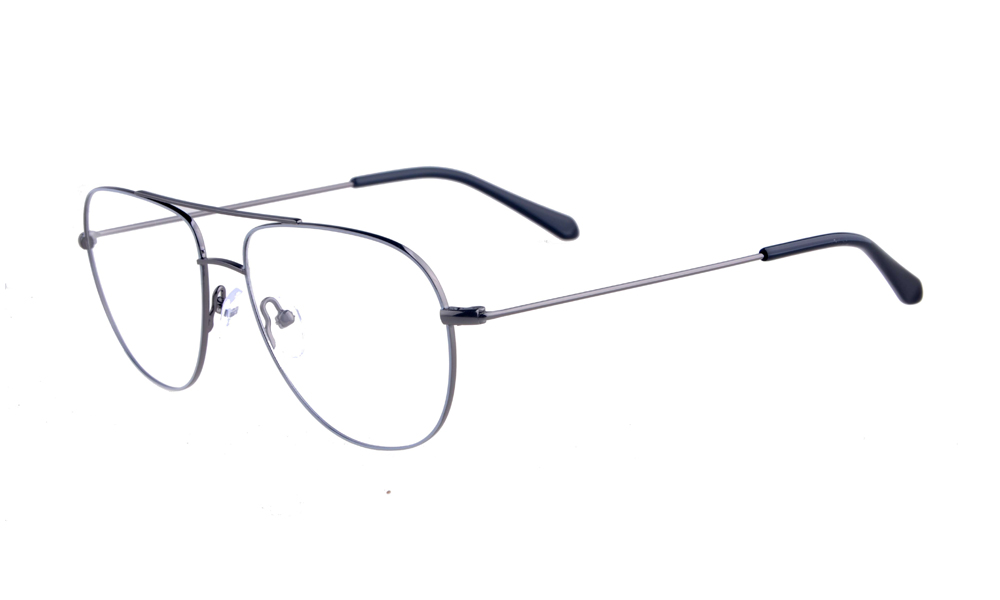 Cynog Aviator White Full Rim Eyeglasses