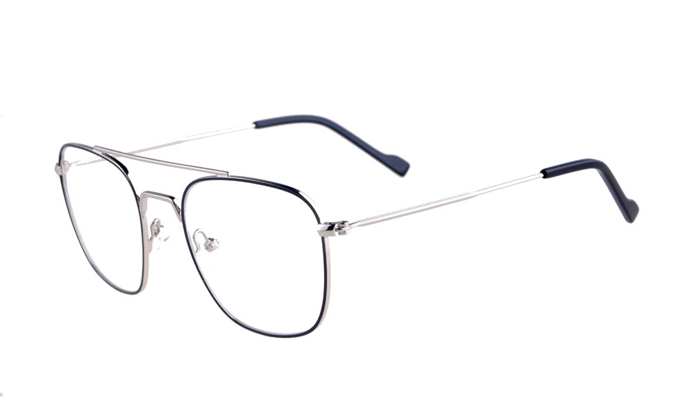Pablo Square Black Full Rim Eyeglasses