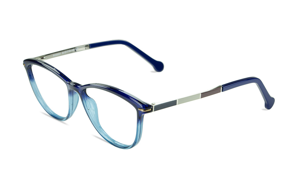 Harmonia Oval Dual Tone Full Rim Eyeglasses