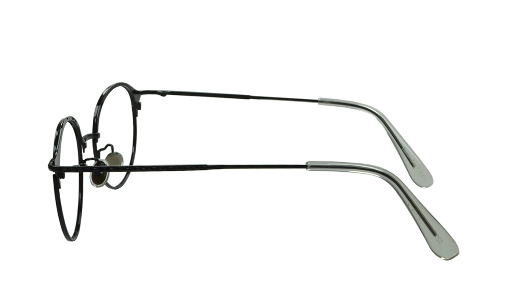 Ryder Round Black Full Rim Eyeglasses