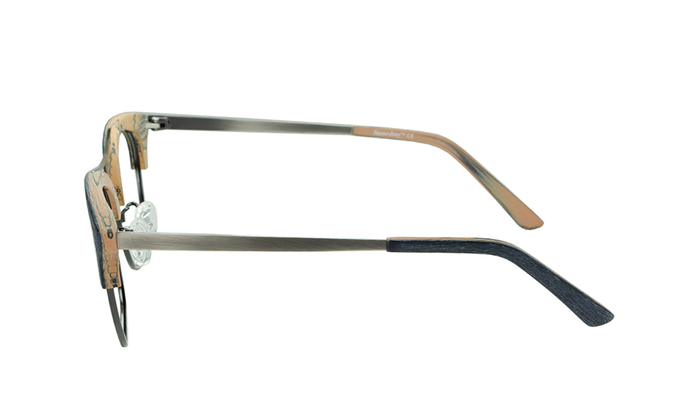 Fansta Square Black Full Rim Eyeglasses