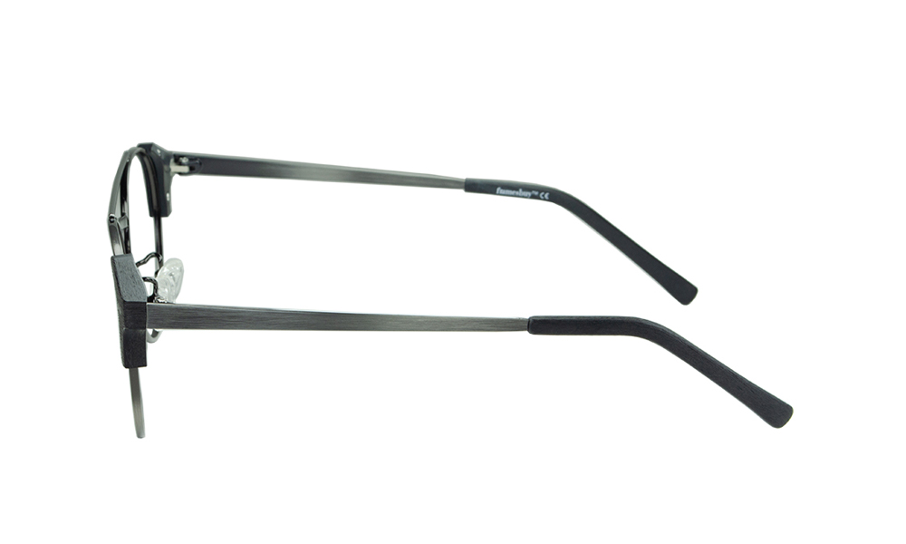 Fansta Square Black Full Rim Eyeglasses