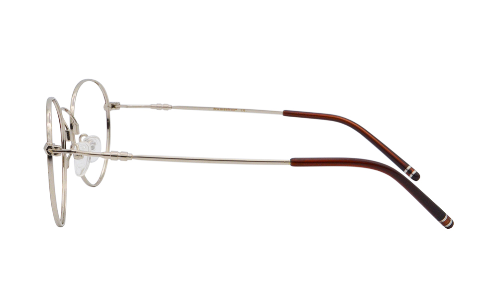 Bram Oval Brown Full Rim Eyeglasses