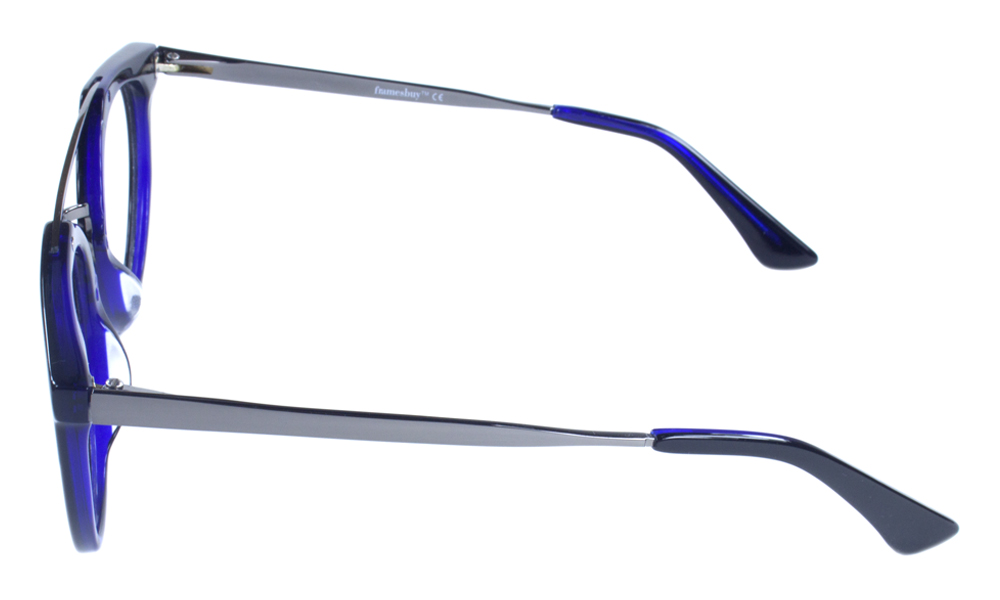 Squeakey Aviator Black Full Rim Eyeglasses