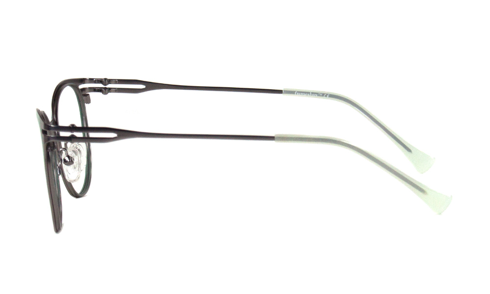 Bleak Horn Green Full Rim Eyeglasses