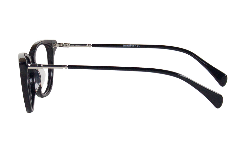 Astral Square Black Full Rim Eyeglasses